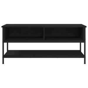 TV-Schrank Schwarz Eichen-Optik 100 cm