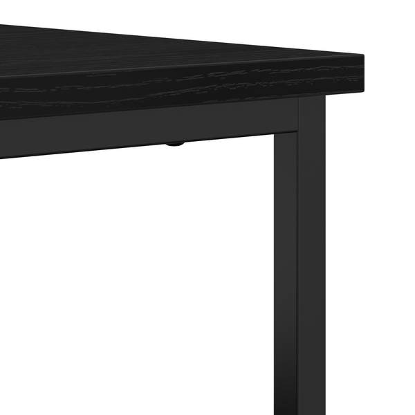 Schwarzes Sideboard Eichen-Optik 70 cm