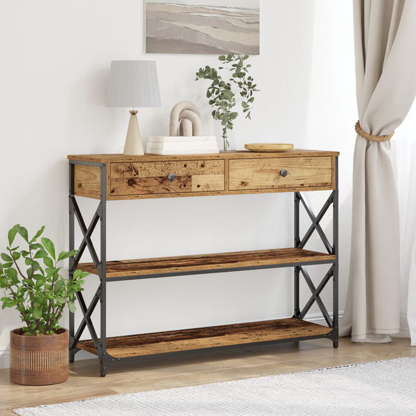 Konsolentisch Altholz 100 cm