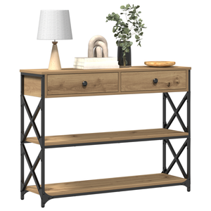 Konsolentisch Artisan Eiche mit Schubladen