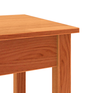 Konsolentisch Wachsbraun Kiefer Massivholz 110cm