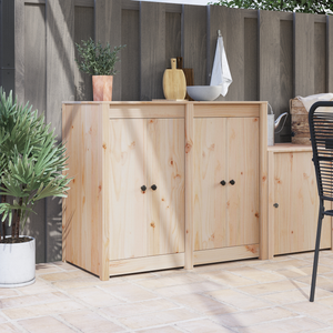 Küchentür Creme Kiefer 50x82cm 2er Set