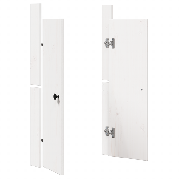 Küchentür Weiß Kiefer 50x82cm 2er Set