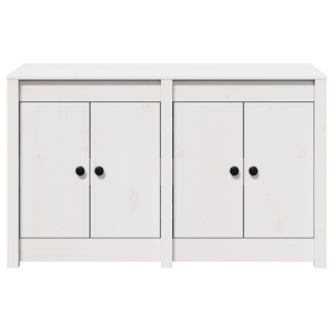 Küchenschrank Weiß Kiefer Massivholz 106 cm
