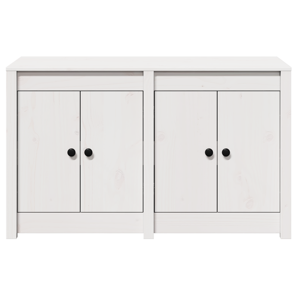Küchenschrank Weiß Kiefer Massivholz 106 cm