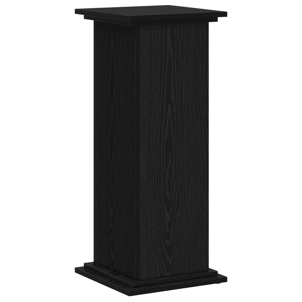 Pflanzenständer Schwarz Eichen-Optik 80cm