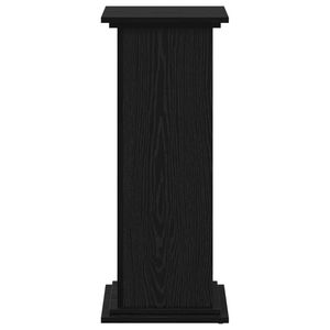 Pflanzenständer Schwarz Eichen-Optik 80cm