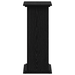 Pflanzenständer Schwarz Eichen-Optik 80cm