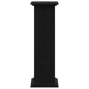 Pflanzenständer Schwarz Eichenoptik 100cm