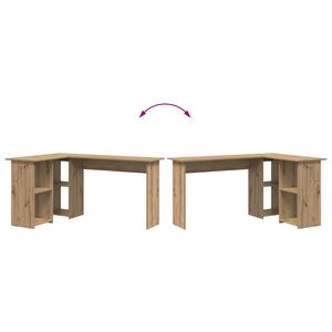 Schreibtisch Artisan-Eiche 142 cm Eckschreibtisch