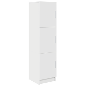 Weißes Highboard 31,5x32x122,5 cm