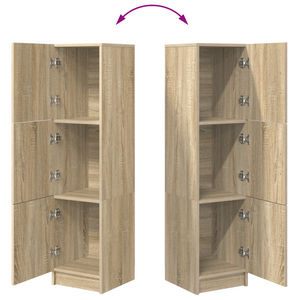 Highboard Sonoma Eiche, 122,5 cm