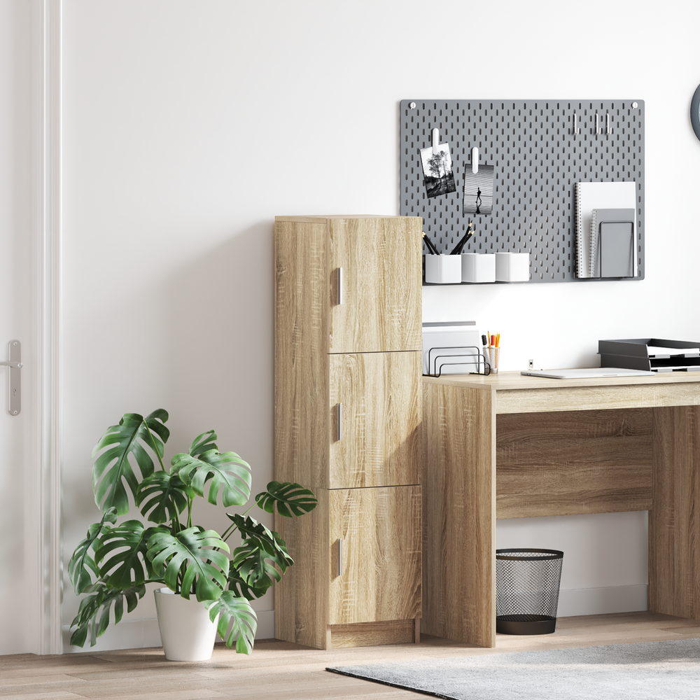Highboard Sonoma Eiche, 122,5 cm