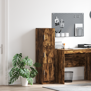 Highboard Geräucherte Eiche 122,5 cm