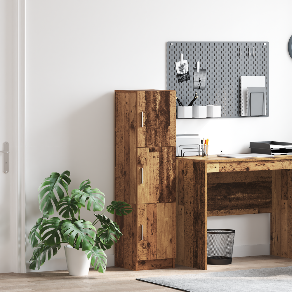 Highboard Altholz 31,5x32x122,5 cm