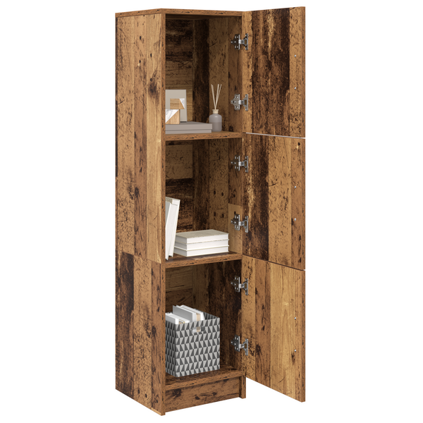 Highboard Altholz 31,5x32x122,5 cm