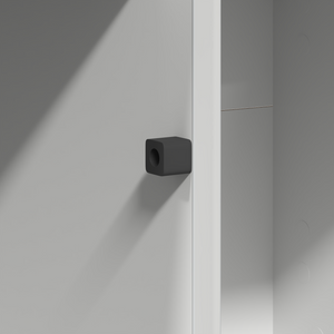 Weißer TV-Schrank 100 cm mit LED