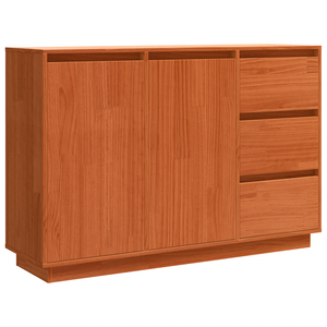 Sideboard Braun Eichen-Optik 111 cm