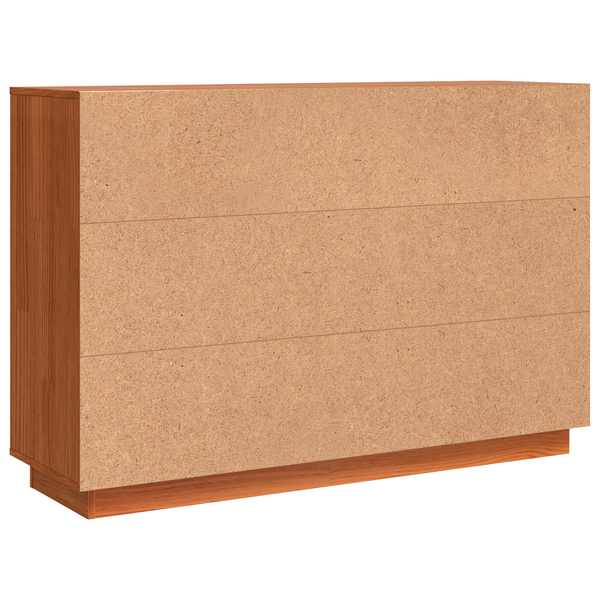 Sideboard Braun Eichen-Optik 111 cm