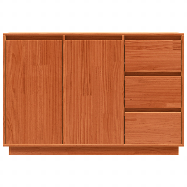 Sideboard Braun Eichen-Optik 111 cm