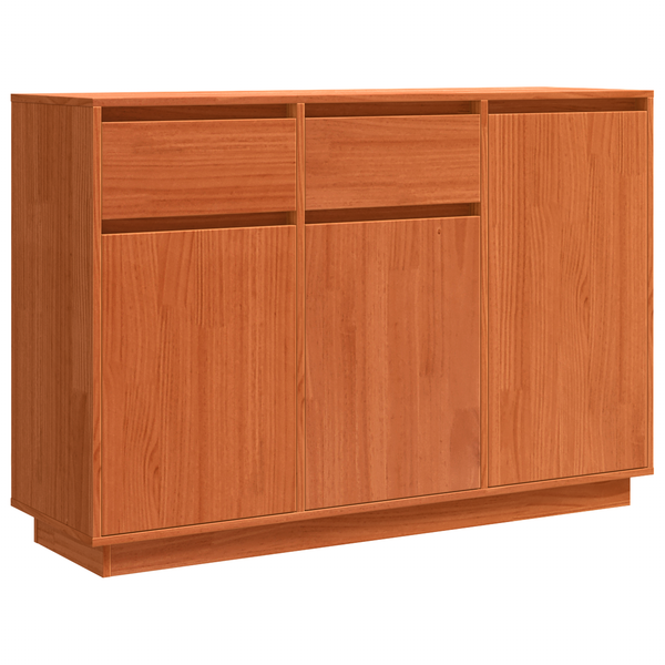 Sideboard Wachsbraun Kiefer Massivholz 110cm