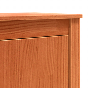Sideboard Wachsbraun 70x35x80cm Kiefer Massivholz