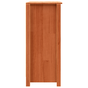 Sideboard Wachsbraun 70x35x80cm Kiefer Massivholz