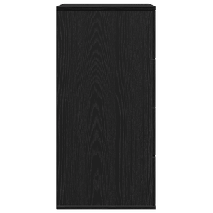 Sideboard Schwarz Eichenoptik 60 cm