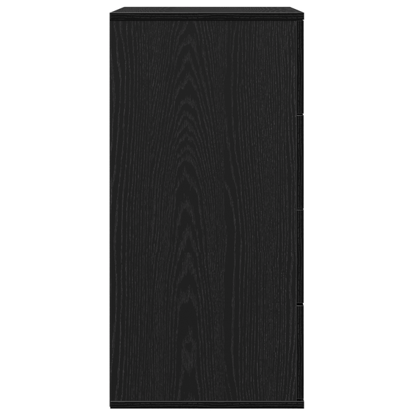 Sideboard Schwarz Eichenoptik 60 cm