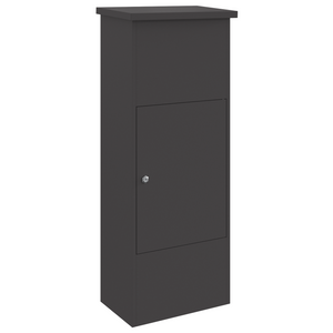 Paketbox mit Stauraum, Schwarz
