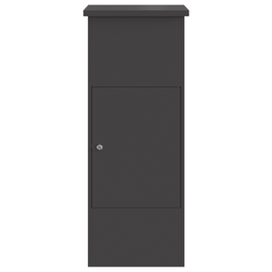 Paketbox mit Stauraum, Schwarz