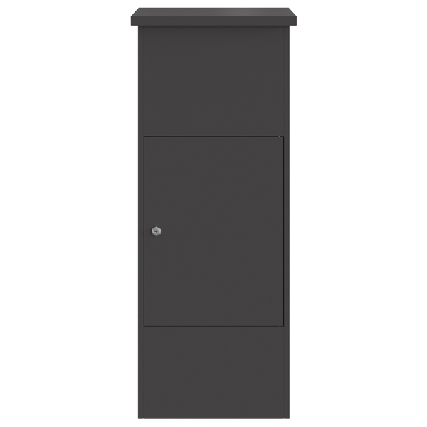 Paketbox mit Stauraum, Schwarz