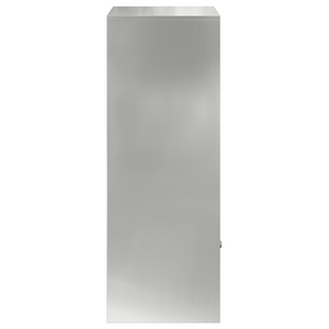 Paketbox Silber mit Tür 47,5x38x59cm