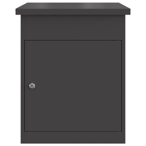 Paketbox mit Speicher, Schwarz, Stahl