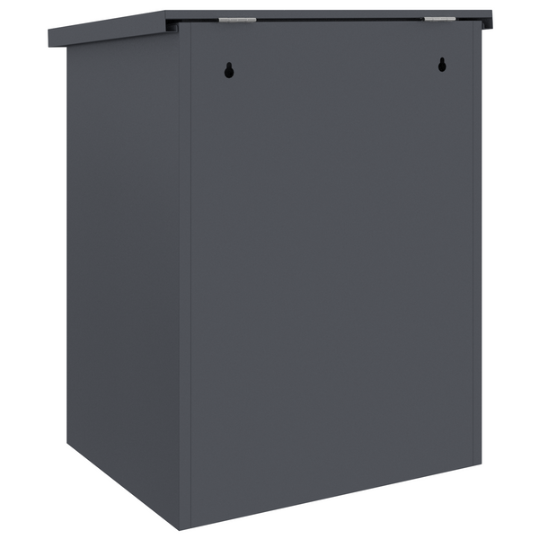 Paketbox mit Speicher Anthrazit Stahl