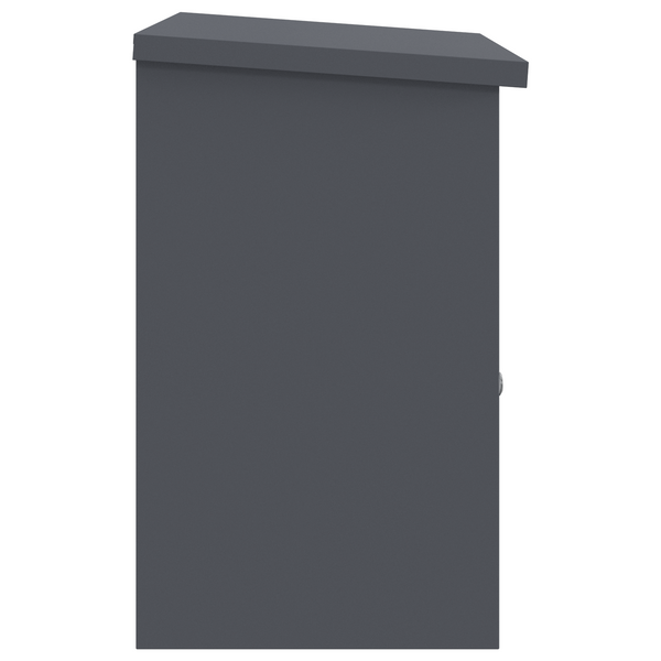Paketbox mit Speicher Anthrazit Stahl