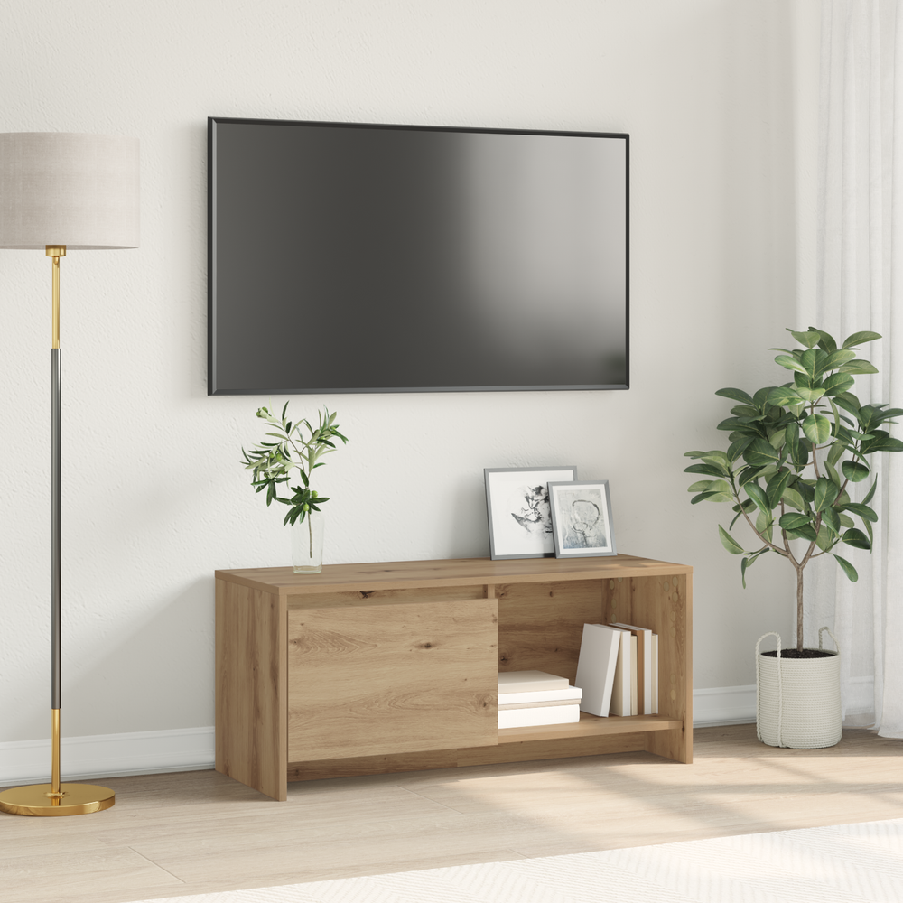 TV-Schrank Set Artisan-Eiche 90 cm