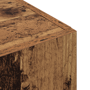 Büroschrank Schwarz Eichenoptik 60x32x115cm