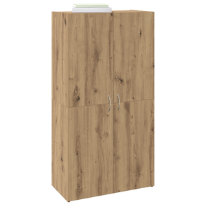 Büroschrank mit Regal Altholz