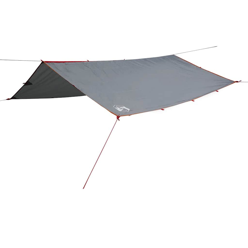Wasserdichte Campingplane 300x294cm Grau/Orange - Nordbrist